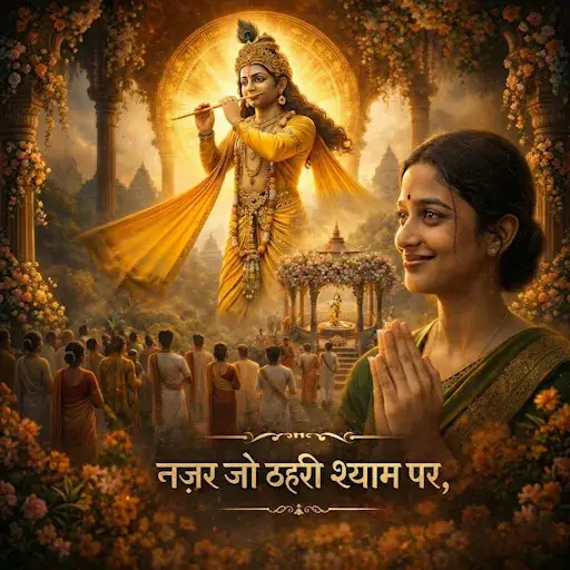 Nazar Jo Thahri Shyam Par